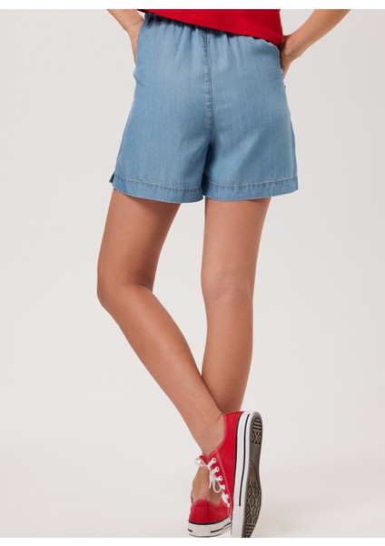 Yüksek Bel Regular Fit Kadın Denim Şort 232 Lcf 121027 Nancy 2 Denım indirimleri