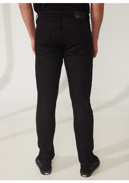 Normal Bel Slim Straight Siyah Erkek Chino Pantolon 232 Lcm 221002 Jagger Nd 1 Siyah