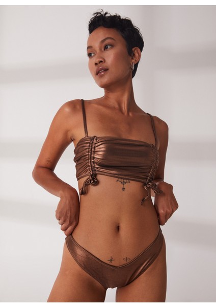 People By Fabrika Bronz Kadın Bikini Takım 221256