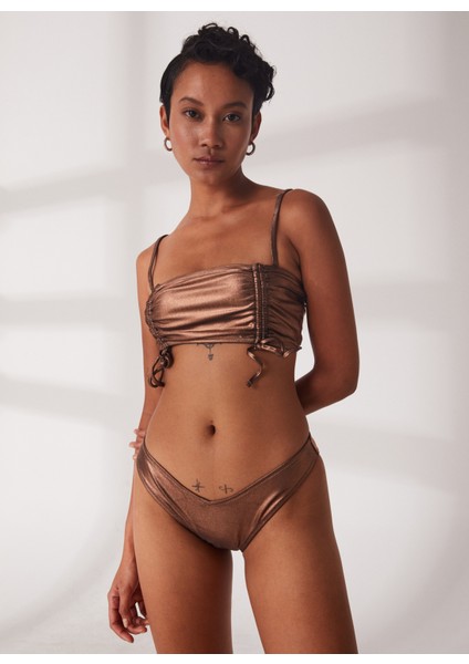 People By Fabrika Bronz Kadın Bikini Takım 221256