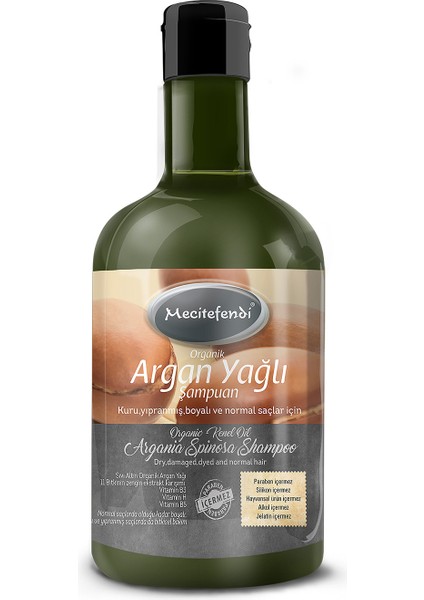 Argan Yağlı Şampuan 400 ml