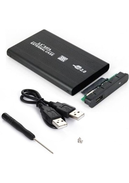 NTC-634 USB 2.0 2.5" Harddisk Kutusu Siyah