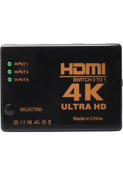 4 K Ultra Hd HDMI Swıtch 3 To 1 fiyatları