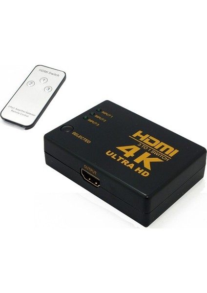 4 K Ultra Hd HDMI Swıtch 3 To 1 modelleri