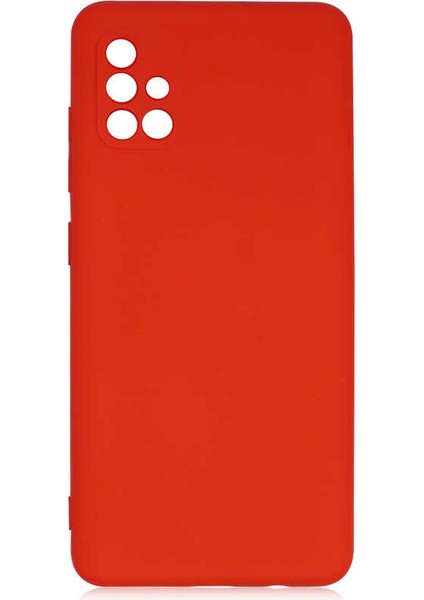 Samsung Galaxy A51 Kılıf Özel Lansman Serisi, Içi Kadife, Pürüzsüz Yumuşak ve Mat Tpu Silikon