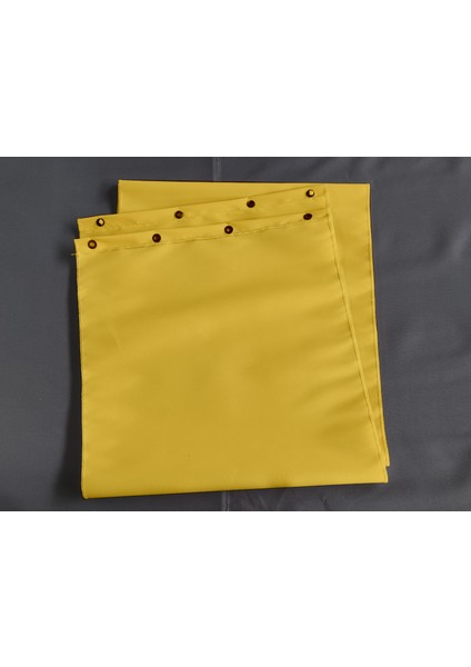 Sarı Su Geçirmez Oxford Kumaş Dekoratif Gölgelik 0.5m x 10M
