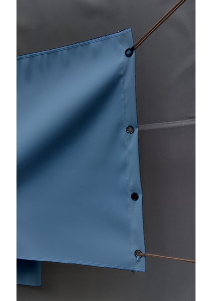 Mavi Su Geçirmez Oxford Kumaş Dekoratif Gölgelik 0.5m x 3m indirimleri