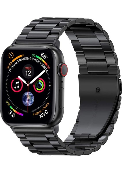 Apple Watch 3 4 5 6 7 8 Se Ulltra 49MM 45MM 44MM 42MM Kordon Metal Kayış Hpy-04 Voyometal