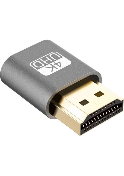 HDMI Dummy HDMI Sanal Ekran Kartı Adaptörü 4K Sanal Ekran Kartı Adaptörü