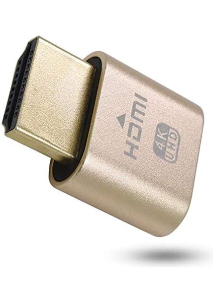 HDMI Dummy HDMI Sanal Ekran Kartı Adaptörü 4K Sanal Ekran Kartı Adaptörü