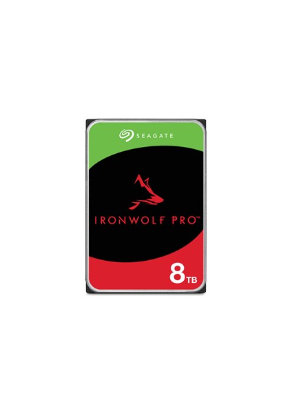 Ironwolf Pro 8 Tb 7200RPM 256MB Sata3 550TB/Y Rv Nas (ST8000NT001)