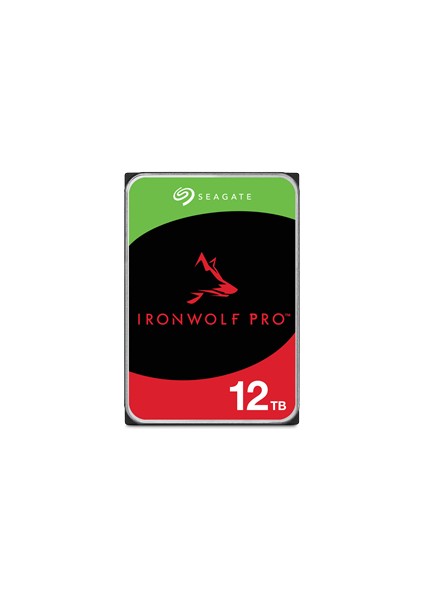 Ironwolf Pro 12 Tb 7200RPM 256MB Sata3 550TB/Y Rv Nas (ST12000NT001)