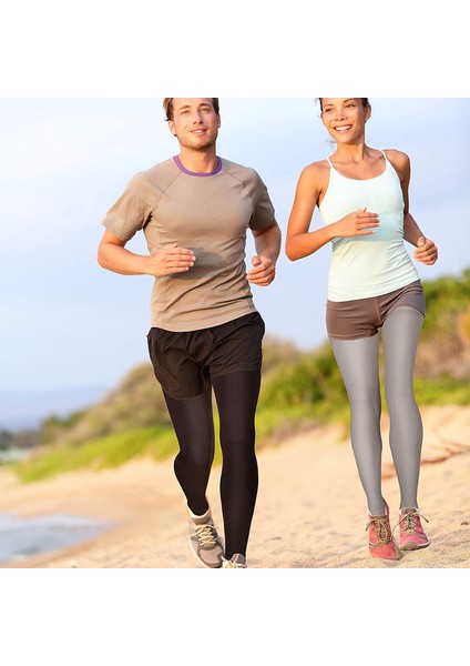 3 Çift Tam Sıkıştırmalı Bacak Kolluğu Uv Koruması Doğa Sporları Bisiklet, 3 Renk, M (Yurt Dışından) fırsatları