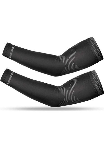 1 Çift Güneş Korumalı Kol Kolluğu Soğutma Koşu Golf Balıkçılık Bisiklet Kol Kolluğu, S, Siyah 1 (Yurt Dışından)