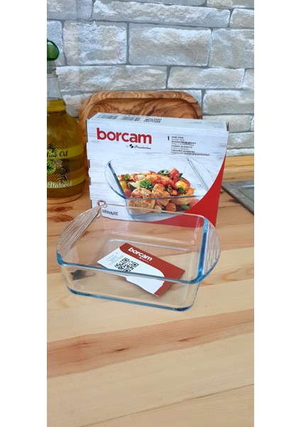 Borcam Paşabahçe Paşabahçe Borcam Kare Tepsi 59854- Yeni