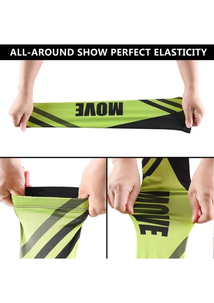 Erkekler Kadınlar Için 4 Çift Uv Güneş Korumalı Kol Kolluğu, M, Style3 (Yurt Dışından) fırsatları