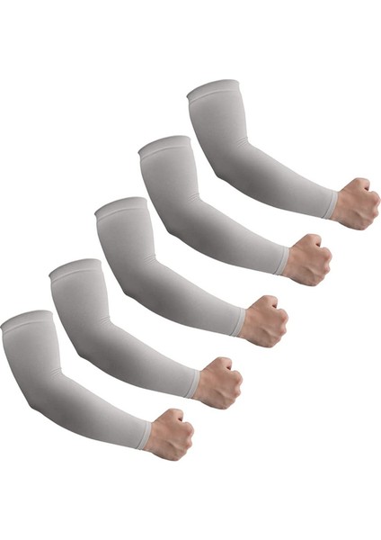 5 Çift UPF50+ Güneş Uv Korumalı Kol Için Soğutma Kılıfı (Gri) (Yurt Dışından) fiyatları