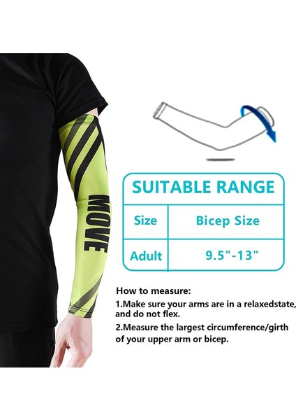 Erkekler Kadınlar Için 4 Çift Uv Güneş Korumalı Kol Kolluğu, M, Style3 (Yurt Dışından) indirimleri