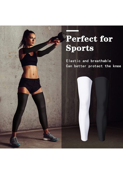 3 Çift Sıkıştırma Bacak Kollu Tam Boy Erkekler Kadınlar Için 3 Çift Soğutma Güneş Kollu (Yurt Dışından) modelleri