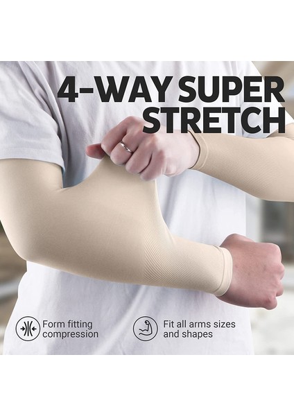 5 Çift UPF50+ Güneş Uv Korumalı Kol Için Soğutma Kılıfları (5 Renk) (Yurt Dışından) modelleri