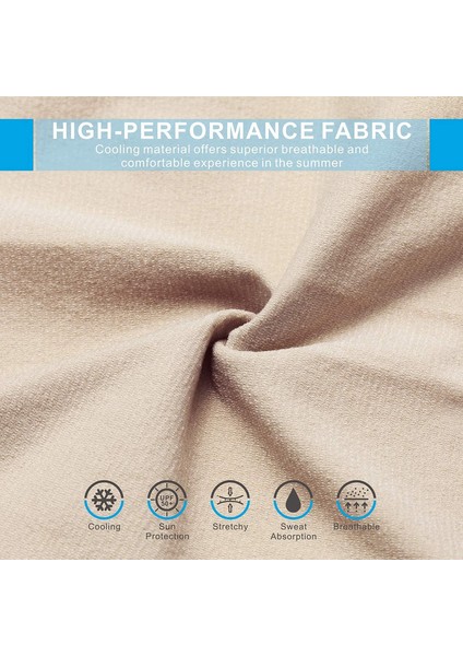 2 Çift Güneş Korumalı Soğutma Kolluğu Sıkıştırma (Açık Bej) (Yurt Dışından) fiyatları