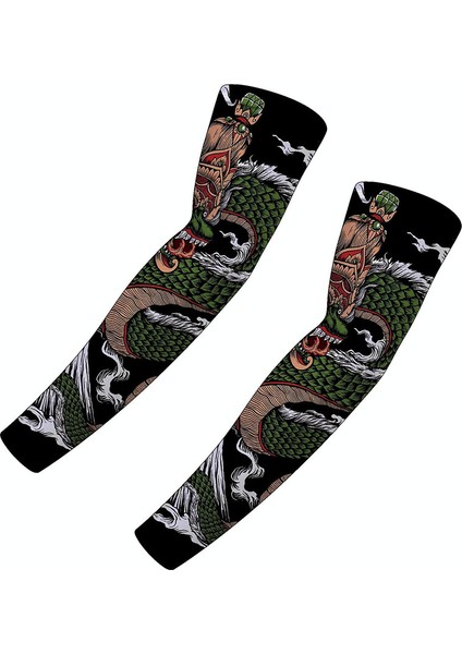 3 Çift, Uv Güneş Korumalı Kol Kolluğu, Unisex Upf 50 Dövme Kapağı Için Spor, L (Yurt Dışından) fiyatları