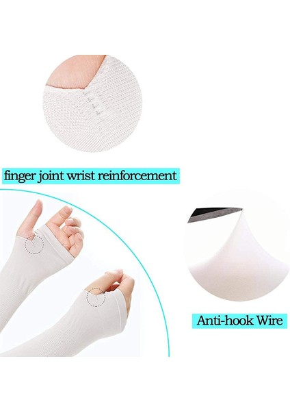 8 Çift Güneş Uzun Kollu Uv Korumalı Serinletici Kol Kollukları（4 Renk） (Yurt Dışından) indirimleri