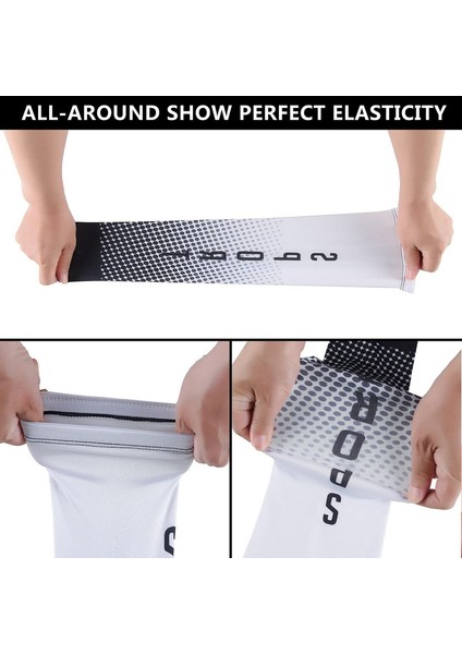 Erkekler Kadınlar Için 4 Çift Uv Güneş Korumalı Kol Kolluğu,m,style2 (Yurt Dışından) fırsatları