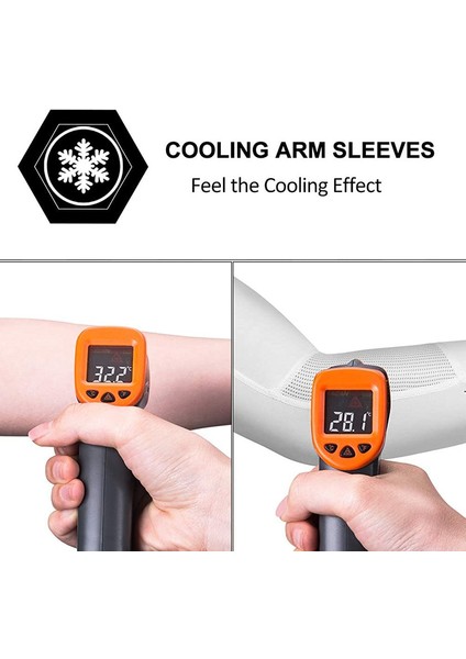 1 Çift Güneş Korumalı Kol Kollukları Soğutma Koşu Golf Balıkçılık Bisiklet Kol Kollukları, M, Beyaz 2 (Yurt Dışından) fırsatları