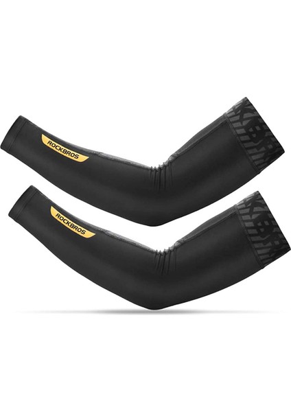 1 Çift Güneş Korumalı Kol Kolluğu Soğutma Koşu Golf Balıkçılık Bisiklet Kol Kolluğu, M, Siyah 2 (Yurt Dışından)