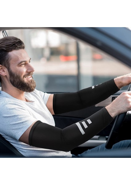 6 Çift Uv Yansıtıcı Askılı Kol Kolluğu Kadınlar Erkekler Için Serinletici Güneş Koruması （3 Renk） (Yurt Dışından) indirimleri