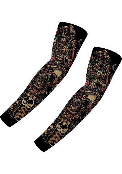 3 Çift, Uv Güneş Korumalı Kol Kolluğu, Yetişkinler Için Unisex Upf 51 Spor Dövme Kılıfı, L (Yurt Dışından) fiyatları