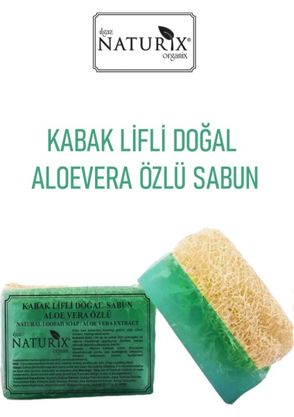 Kabak Lifli Aloe Vera Özlü Sabun modelleri
