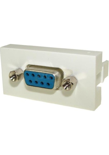 22.5X45 D-Sub 9 Pin RS232 Dişi - Dişi Priz Modülü