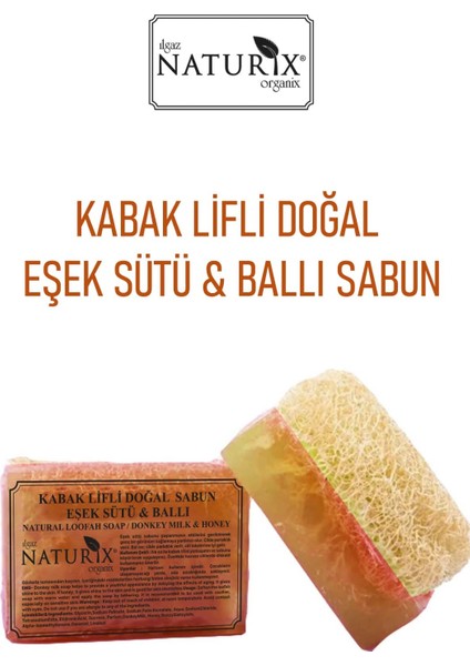 Kabak Lifli Eşek Sütü & Ballı Sabun 130 Gr modelleri