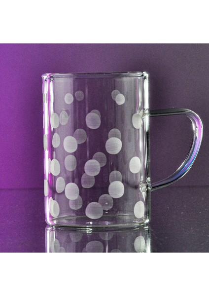 K50 BOROSİLİKAT 3LÜ İNCE CAM KUPA 200CC HOTPOİNT DESENLİ