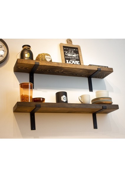 19X40 cm 2'li Demir Ayaklı Raf indirimleri