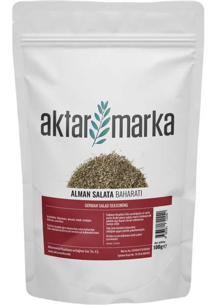 Alman Salata Baharatı 100 gr