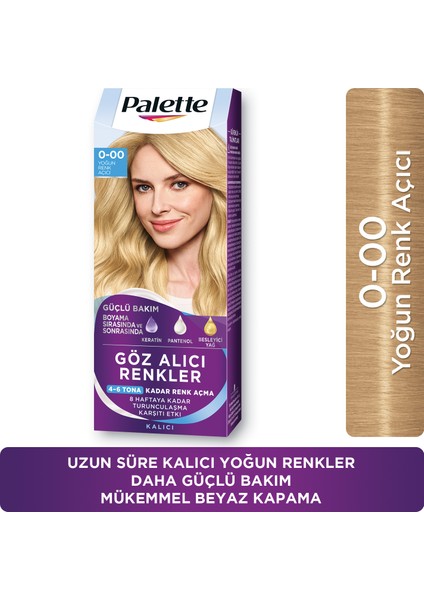 0-00 Yoğun Renk Açıcı Saç Boyası