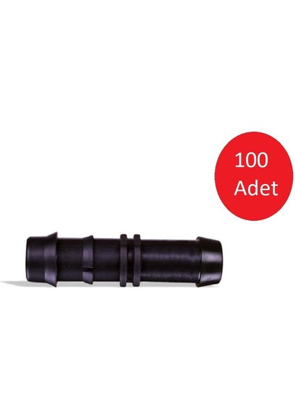 Nipel 16*16 Kurtağzı Çıkış Ekleme Nipeli Sulama Damlama Ekipmanları (100 Adet)
