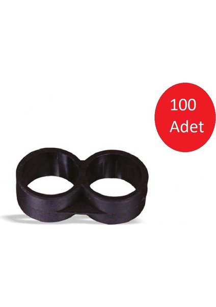 Gözlük Tapa 16 mm Gözlük Tapa Sulama Damlama Ekipmanları (100 Adet)