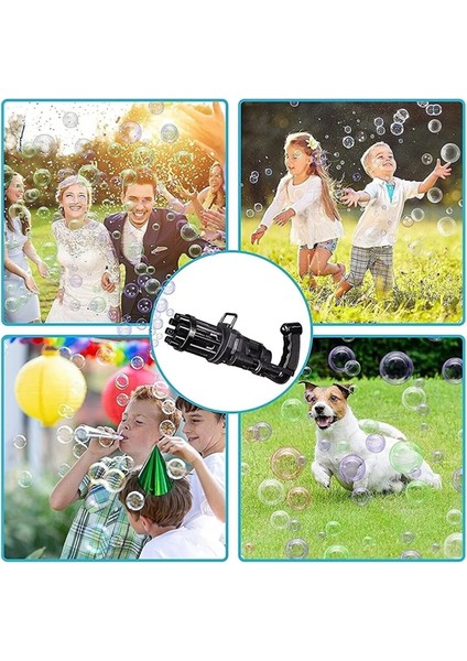 Pilli Köpüklü Oyuncak Köpük Baloncuk Makinesi Tabancası + Baloncuk Likitli indirimleri