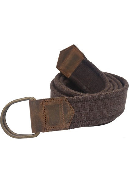 Derili Erkek Kadın Kız Genç İçin D Tokalı Siyah Antik Halkalı Dokuma YEŞİL KAHVERENGİ SİYAH Taktik Spor Kanvas Kot Bez Kemer fiyatları