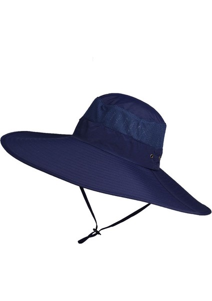 Avrupa ve Amerikan Genişletilmiş Ağızlı Erkek Balıkçı Şapkası Su Geçirmez Açık Güneş Şapkası Güneş Koruma Dağcılık Şapkası Dağcılık Şapkası (Yurt Dışından)