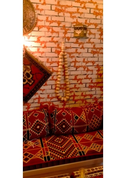 Duvar Tesbihi, Dekoratif Mekan Süsleme Aksesuarı, Kafe Dekorasyonu Nasreddin Hoca Tesbihi, Şark Odası Süslemesi