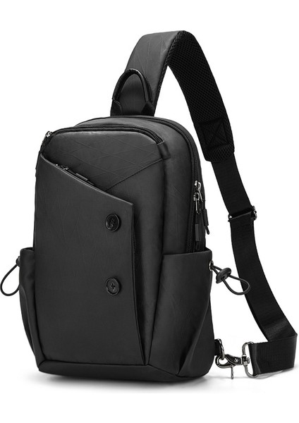 Erkek Spor Outdoor Bisiklet Göğüs Çantası Postacı Çantası (Yurt Dışından)