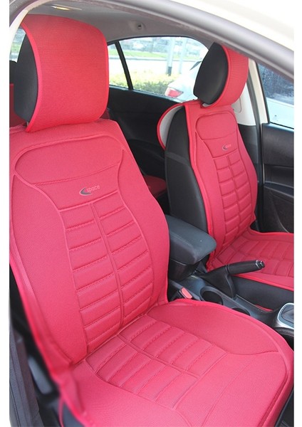 ford Galaxy Lüx Oto Koltuk Minderi Ön Arka 5'li Set 5star Serisi Kırmızı fiyatları