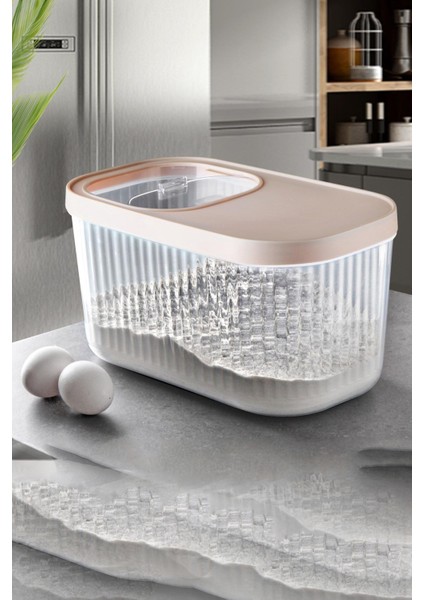 Multibox Erzak Bakliyat Kutusu Sürgülü Kapak 7.5 Litre 4 Adet 718471