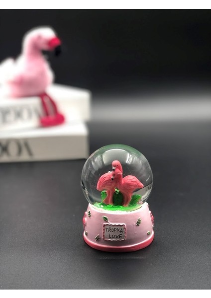 Flamingo Mini Kar Küresi