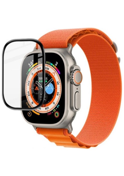 Apple Watch Ultra 49MM 3D Full Kaplama Ekran Koruyucu Pet+Pmma fiyatları